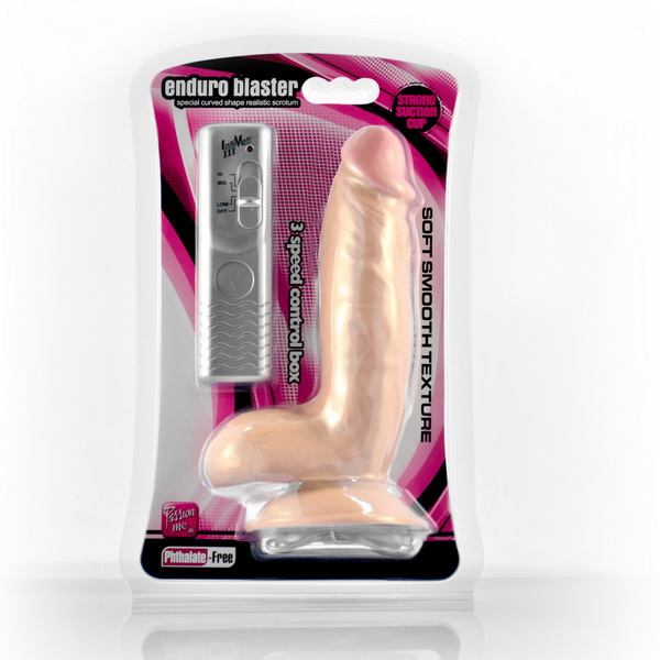 Enduro Blaster 19cm 3 Kademeli Titreşimli Penis