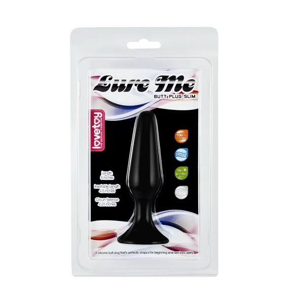 LOVETOY SİLİKON ANAL PLUG MOR RENKLİ FANTEZİ ANAL TIKAÇ 11.5 CM