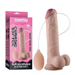 Su Fışkırtmalı Vantuzlu Ten Dokulu Penis Cock 8