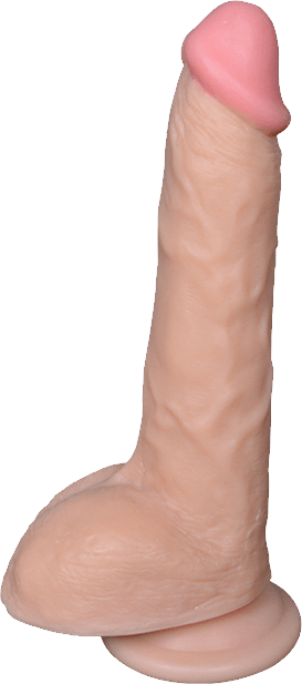 XS Strong Pounder Et Dokusu Süper Realistik Penis Dildo 25.5 CM