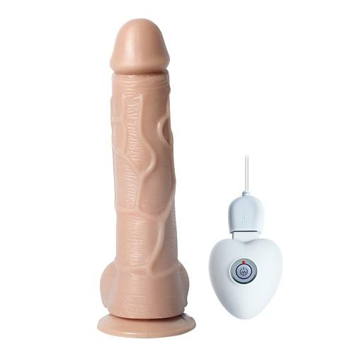 10 Titreşimli Oynar Başlı USB Şarjlı Teknolojik Vibratör Penis