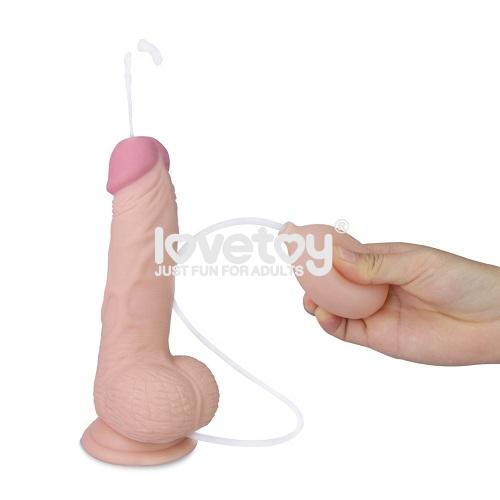 Su Fışkırtmalı Realistik Vibratör Penis 7"