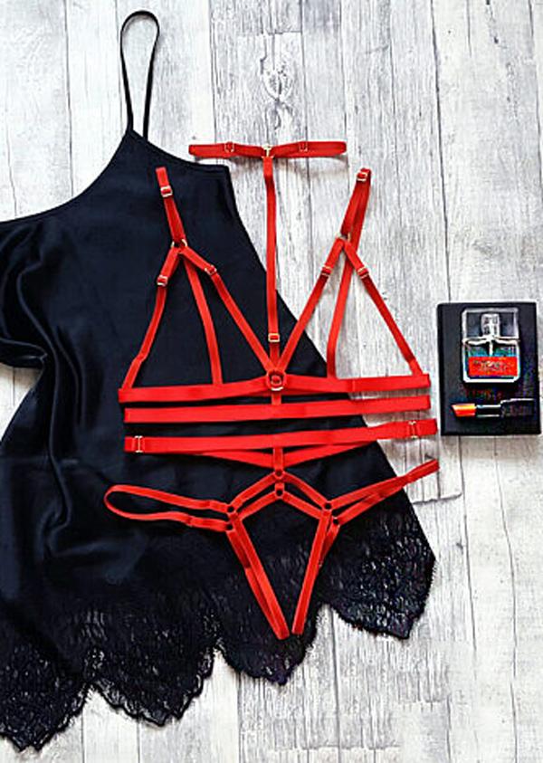 String  Sütyen Lastik Harness Takım  APFT144